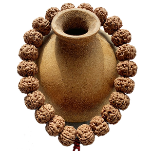 印尼乌里达五瓣六瓣满肉飞碟桩梅花双龙纹小金刚菩提子单圈手串男