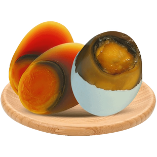 四川土特产邓家广安盐皮蛋 松花皮蛋卤蛋咸鸭蛋70g 20个散装皮蛋