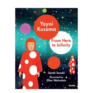 【现货】草间弥生：从这里到无限 Yayoi Kusama: From Here to Infinity! 英文儿童艺术启蒙 精装 进口原版图书