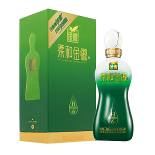 金徽酒46度柔和金徽H6单瓶500ml*1 浓香型白酒官方旗舰店