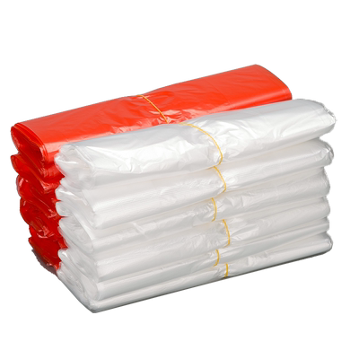 家用透明红色一次性收纳塑料袋