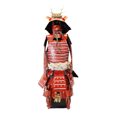 复古日本武士盔甲装饰摆件