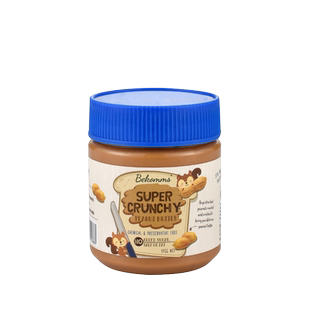 贝科姆花生酱无添加盐调味颗粒纯花生酱健身调料调味酱拌面包酱蘸