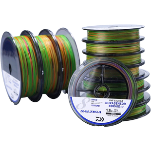 DAIWA达亿瓦SALTIGA 8编大马力PE钓鱼线路亚海钓船钓耐磨超软日本