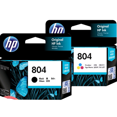 惠普804彩色打印机墨盒