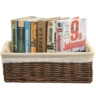 宜然家居柳编藤编收纳筐收纳篮柳编筐化妆品收纳盒 家居收纳柳编