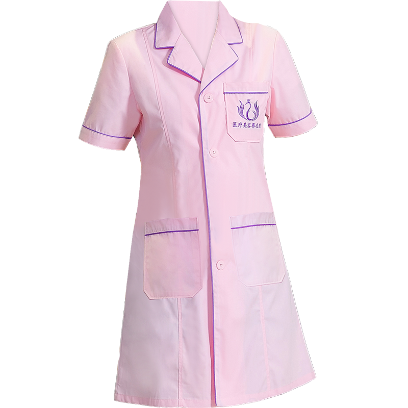 美容師美容院紋繡師工作服女皮膚管理白大褂醫(yī)生服長袖短袖護(hù)士服