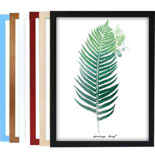 实木相框挂墙16k开2k画框装裱小12寸20 24定制a1大尺寸36海报框A2