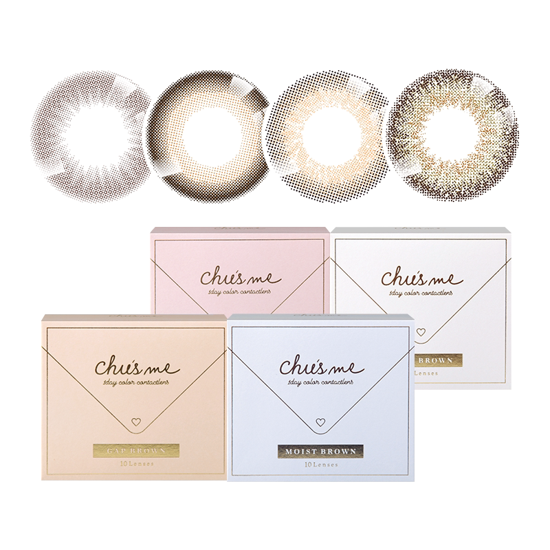 【大耳狗联名】T-Garden Chusme高光定轴美瞳日抛隐形眼镜10片装