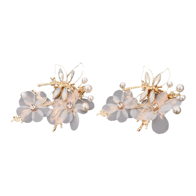 古风儿童汉服流苏步摇发夹头话