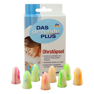 德国Das gesunde plus专业防噪音隔音睡眠耳塞降噪睡觉男女学生用