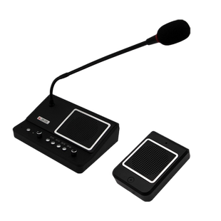 德顺239窗口对讲机静音大功率银行医院档口食堂喇叭扩音器麦克风