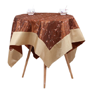 新中式餐桌布客厅茶几布电视柜盖布圆桌布桌垫欧式简约台布可定做