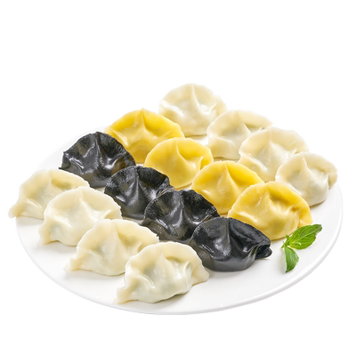 手工现海鲜礼盒冷食墨鱼套装水饺