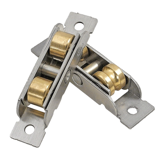 塑钢门窗滑轮88型塑钢窗不锈钢轮子80老式推拉门窗户移门轨道滚轮