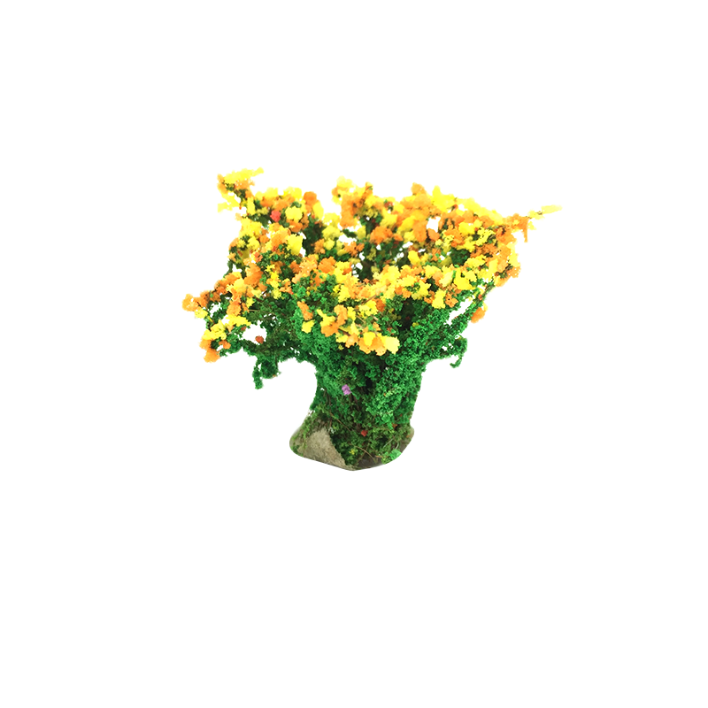 建筑沙盘模型材料地花植物草灌木