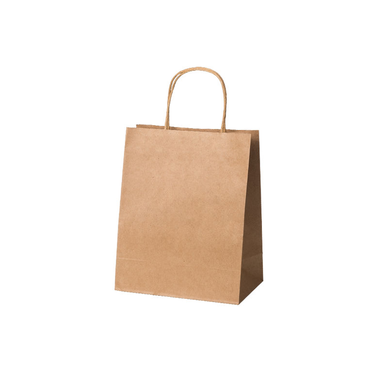 牛皮纸袋定制外卖食品奶茶