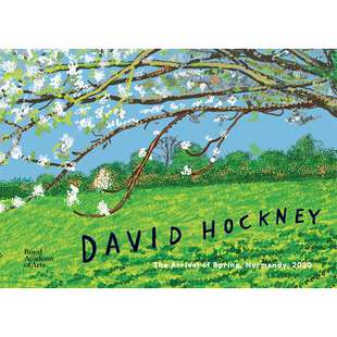 【现货】David Hockney:The Arrival of Spring, Normandy 英文原版图书籍正版 艺术家大卫 霍克尼 绘画 画册 霍克尼诺曼底的春天