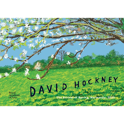 【现货】David Hockney:The Arrival of Spring, Normandy 英文原版图书籍正版 艺术家大卫 霍克尼 绘画 画册 霍克尼诺曼底的春天