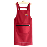 防水圍裙大人家用廚房防油時(shí)尚可愛日系韓版工作服女定制LOGO男士