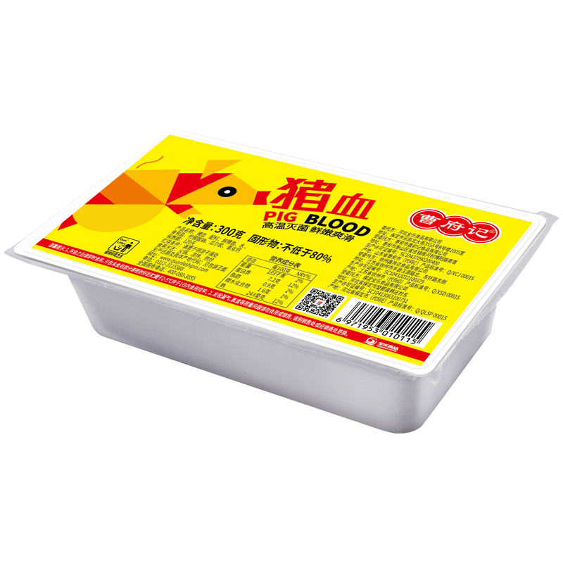 曹府记火锅食材配菜猪血
