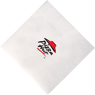 双色广告纸巾定制可印logo餐巾纸订制饭店专用便宜餐厅方巾纸定做