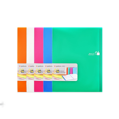 加厚齐心资料册孕妇a4原味翻页装