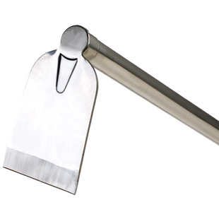 潘易不锈钢园艺农用长大锄头防脱菜园开垦松土翻地工具开垦锹