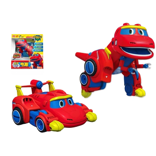 帮帮龙出动玩具韦斯变形恐龙探险队儿童邦邦棒棒龙全套烈牙象正版