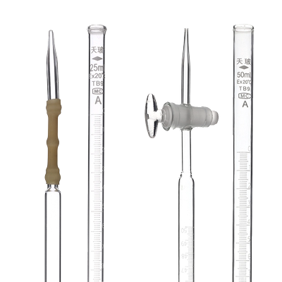 天玻正品高精度酸式碱式滴定管