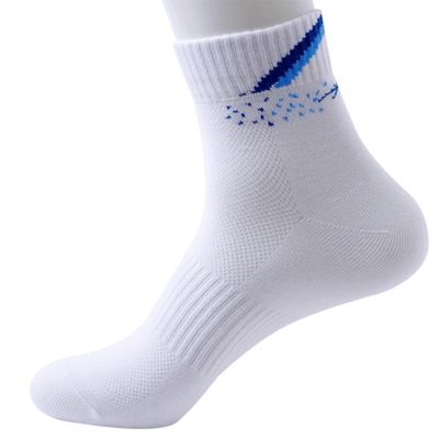 浪莎男袜子纯棉中筒秋