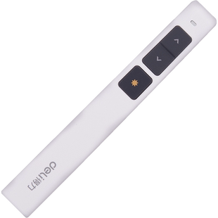 得力翻页笔ppt器100米2802遥控笔免邮会议笔红外线电教笔器教鞭演讲电子教师教学用投影仪幻灯片激光指示棒笔