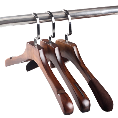 四喜木质衣架子复古男女款挂撑
