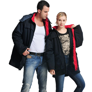 工作服可拆卸棉衣男加厚劳保棉袄女2011棉服冬装耐磨工厂车间保暖