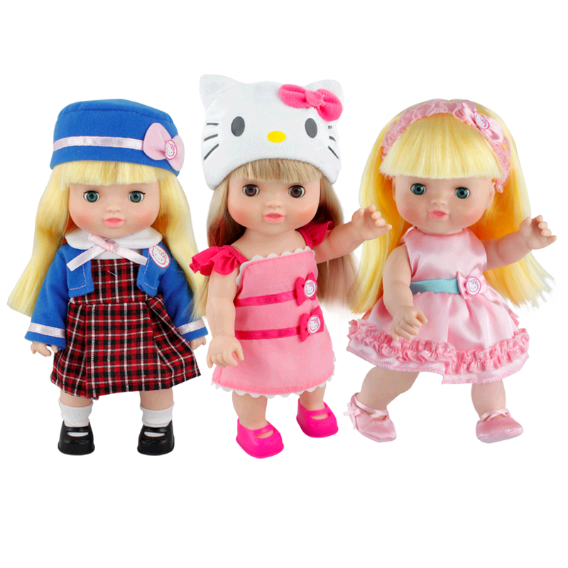 Sanrio授权 星月芭蕾粉色Kitty小璐宝穿脱衣服换装洋娃娃女孩玩具