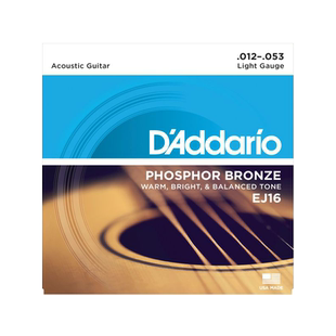 D’Addario达达里奥琴弦民谣木吉他弦一套原装EJ/EZ920/EXP16配件
