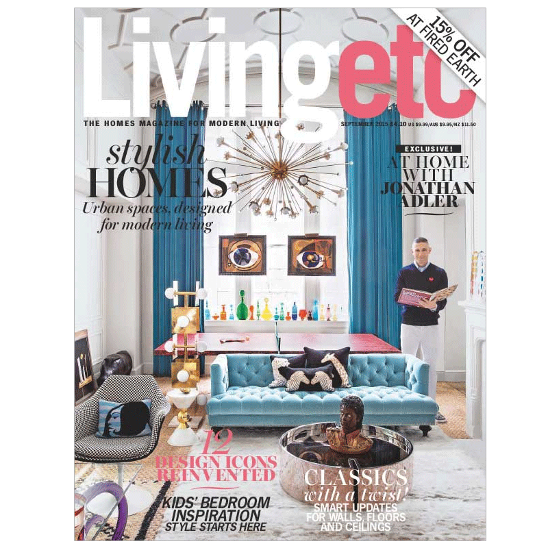 【订阅】 Living etc 英国英文原版 现代室内家居设计杂志 年订12期 B071 善本图书