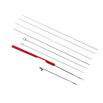 文玩手串三通散珠引线包穿钩针