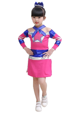 儿童啦啦队服装体操运动会演出服