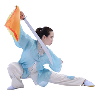 武術不銹鋼太極刀花刀兒童比賽