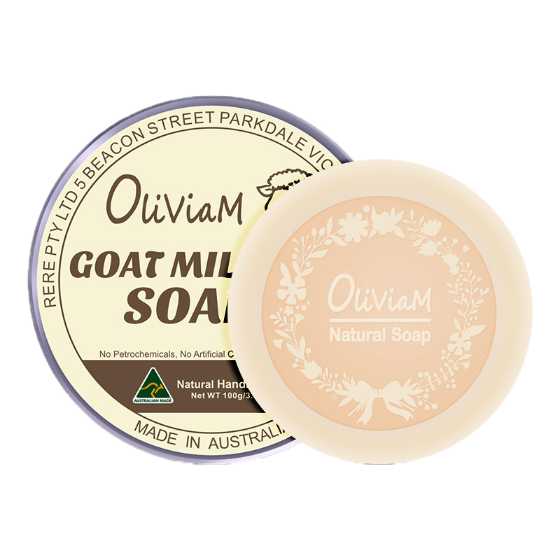 oliviam利维羊奶洗脸手工皂