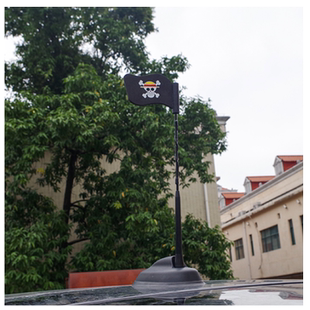 适用于宝马mini改装卡通天线球cooper车天线公仔可爱车顶天线装饰