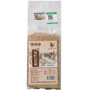 娄家寨有机白芝麻生芝麻330g农家自产肇源东北黑龙江干净无沙