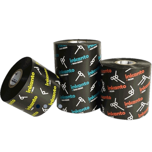 ARMOR法国阿尔莫Inkanto树脂基碳带AXR7+条码打印亚银PET铭牌PVC标签纸不干胶 110mm*300m 100 90 80 70 60