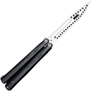 初学者蝴蝶刀创意蝴蝶练习刀梳训练刀全钢折叠随身耍刀未开刃甩刀