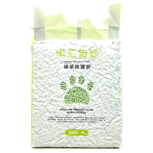 申汇绿茶6包*6l公斤除臭豆腐猫砂