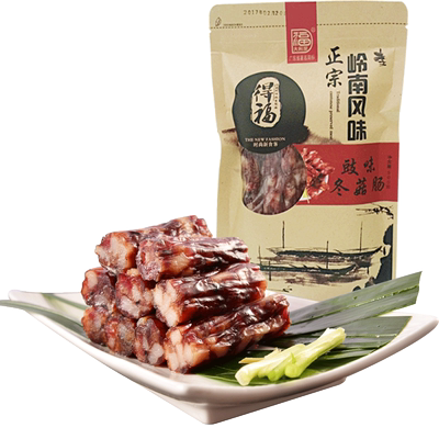 大利是福香菇广式腊肠500g