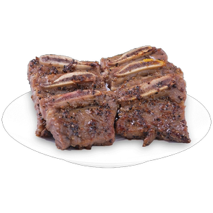 很豪黑椒牛仔骨新鲜牛排冷冻牛小排肋排已腌制酒店可用3份装