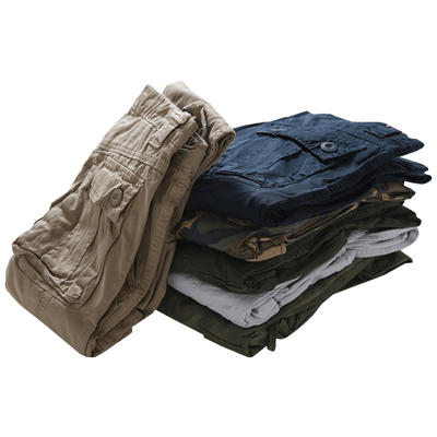 麻吉秋季修身户外多口袋休闲裤