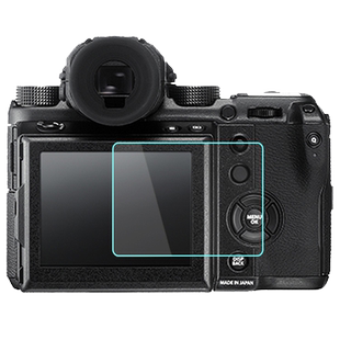 JJC适用富士GFX100RF GFX100S2 GFX100S贴膜GFX50S GFX50R钢化膜GFX50SII GFX50S GFX100相机屏幕保护膜配件